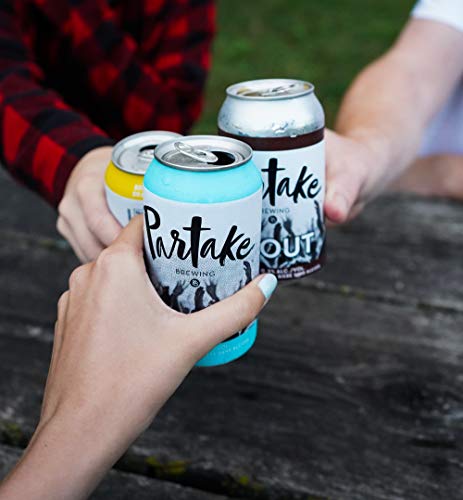Partake Brewing Non Alcoholic Craft Brew, Pale Ale, 24 Pack - 12 Ounce Cans, Low Calorie, All Natural Ingredients - The Beer Connoisseur® Store