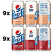 Pepsi-Cola Soda Shop, Cream Cola & Black Cherry Cola Variety Pack, 12oz Cans (18 Pack) - The Beer Connoisseur® Store