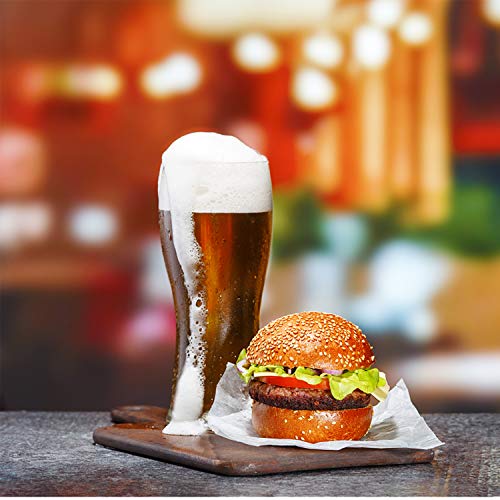 Pilsner Glasses,Encheng 16 oz Beer Glasses Set,Tall Glasses Craft Beer Glasses,Drinking Cup Beer Cup s Pint Glass,IPA Beer Glassware Cup 500ML,Dishware Safe 8 Pack - The Beer Connoisseur® Store