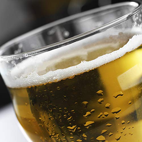 Pint Glasses,20oz British Beer Glass,Classics Craft Beer Glasses,Premium Beer Glasses Tumbler Set of 4, Pub Beer Glasses,Unique Design Beer Glasses Easy Stacking in The Cupboard - The Beer Connoisseur® Store