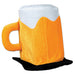Plush Beer Mug Hat Party Accessory (1 count) - The Beer Connoisseur® Store