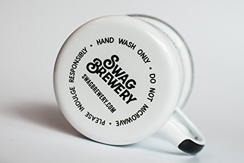 PROBABLY WINE | Enamel Camp Coffee Mug | Funny Gift for Wine Lovers, Moms, Dads, Women, and Men | Good for Office, Home, Bar - Anywhere You Would Open a Bottle! - The Beer Connoisseur® Store