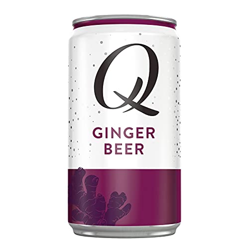 Q Mixers Premium Ginger Beer: Real Ingredients & Less Sweet, 7.5 Fl oz per can, 24 Cans - The Beer Connoisseur® Store