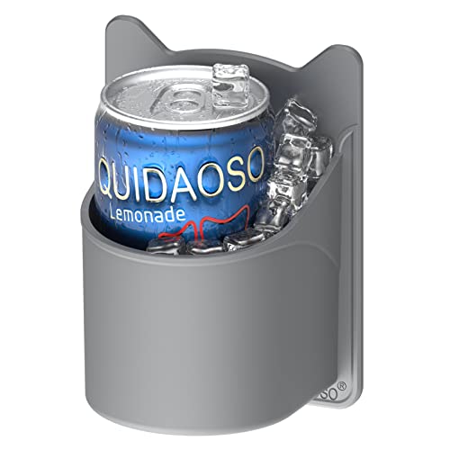 QUIDAOSO Beer/Can/Drink/Wine Bottle Holder(Cooler/Mini Ice Bucket) for Shower, Wall Mounted Cup Holder, Beer Gifts for Man, Funny Birthday Gifts(02G) - The Beer Connoisseur® Store