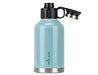 Reduce Insulated Growler, 64 oz - Up to 60 Hours Cold - Vacuum Insulated, Large Capacity for Any Adventure - Dual Opening Leak-Proof Lid, Doubles as a Cup - Eucalyptus, Opaque Gloss - The Beer Connoisseur® Store
