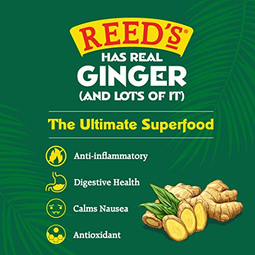 Reed's, Original Ginger Beer, Great Tasting All Natural Craft Ginger Beer with Fresh Ginger Root (12OZ Bottle) - The Beer Connoisseur® Store