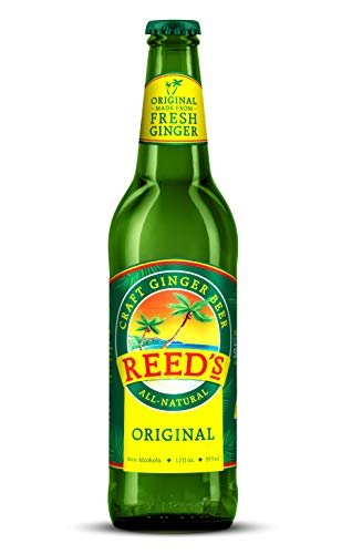 Reed's, Original Ginger Beer, Great Tasting All Natural Craft Ginger Beer with Fresh Ginger Root (12OZ Bottle) - The Beer Connoisseur® Store