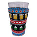 Reindeer and Beer Christmas Pattern Pint Glass Coolie (1) - The Beer Connoisseur® Store