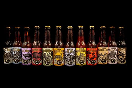 Rocky Mountain Soda - All Natural, Hand Made, Vegan Cane Sugar Soda - Mixed 12 pack with 12 flavors - The Beer Connoisseur® Store
