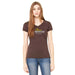 The Beer Conoisseur® Bella Womens V-Neck Short Sleeve Shirt
