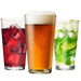 Set of 12 - Drinking Glasses 16 oz Highball Glasses Water Glasses Cup Sets Pint Glasses Beer Glasses Tumblers Glass Cups Bar Glasses Design for Home and Kitchen - The Beer Connoisseur® Store