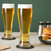 Set of 4 Tall 23 Oz Pilsner Beer Glasses, Clear Drinking Glassware - The Beer Connoisseur® Store