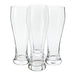 Set of 4 Tall 23 Oz Pilsner Beer Glasses, Clear Drinking Glassware - The Beer Connoisseur® Store