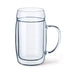 Simax Exclusive Double-Walled Glass Beer Glass with Handle 50 cl - The Beer Connoisseur® Store