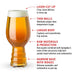 Spiegelau Craft Beer Tasting Kit Glasses, European-Made Lead-Free Crystal, Modern Beer Glasses, Dishwasher Safe, Professional Quality Tasting Glass Gift Set (Craft - Set of 4) - The Beer Connoisseur® Store