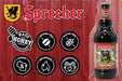 Sprecher Cherry Cola, Fire-Brewed Craft Soda, Glass Bottle, 16oz, 12 Pack - The Beer Connoisseur® Store