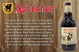 Sprecher Lo-Cal Root Beer, Great tasting, Hand Crafted, Fire-Brewed Gourmet Craft Soda, 16oz Glass Bottle, 12 Pack (3-4packs)` - The Beer Connoisseur® Store