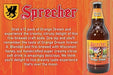 Sprecher Orange Dream, Fire-Brewed Craft Soda, Glass Bottle, 16oz, 12 Pack - The Beer Connoisseur® Store