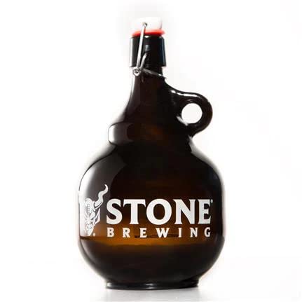 Stone Brewing Co. Swing Top 2 Liter Beer Growler - The Beer Connoisseur® Store