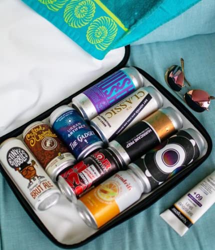 StowCo Small Portable Cooler Bag. Beach Supplies. Beer Bag Bottle Holder. Golf Beer Cooler. Insulated Small Cooler. Travel Cooler. Slim Iceless Cooler. - The Beer Connoisseur® Store