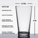 T-REX DINOSAUR Engraved Pint Glass | Great Gift Idea for Dino Lovers and Paleontology Enthusiasts! - The Beer Connoisseur® Store
