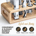 TEAVAS Mixology Bartender Kit with Bamboo Stand | 25-Piece Bar Essentials Set Comprising Stainless Steel Bar Tools | Sturdy Cocktail Shaker Set | Recipe Menu for Clubs, Lounge & Party | Barware Gift - The Beer Connoisseur® Store