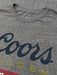 Tee Luv Coors Banquet Beer T-Shirt - Retro Coors Beer Shirt (Large) Royal Snow Heather - The Beer Connoisseur® Store
