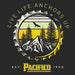 Tee Luv Pacifico Beer Shirt - Live Life Anchors Up Nature Graphic T-Shirt (Black) (M) - The Beer Connoisseur® Store