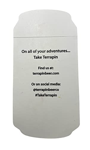 Terrapin Beer Company Up-Hi IPA Beer Can Sticker | 5" Tall - The Beer Connoisseur® Store