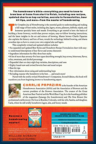 The Complete Joy of Homebrewing Fourth Edition: Fully Revised and Updated - The Beer Connoisseur® Store