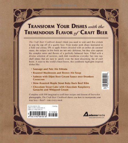 The Craft Beer Cookbook: From IPAs and Bocks to Pilsners and Porters, 100 Artisanal Recipes for Cooking with Beer - The Beer Connoisseur® Store