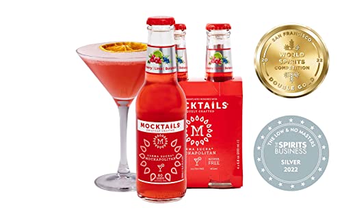 **The Official Cocktails of Dry January** - Mocktails Uniquely Crafted Alcohol Free Variety Pack | Non-Alcoholic Cocktail, Low Calorie, Non-GMO, Vegan Alternative | 6.8 Fluid Ounce (Pack of 12) - The Beer Connoisseur® Store