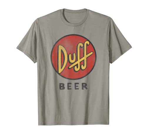The Simpsons Duff Beer Circle Logo V1 T-Shirt - The Beer Connoisseur® Store