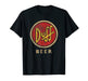 The Simpsons Duff Beer Circle Logo V2 T-Shirt - The Beer Connoisseur® Store