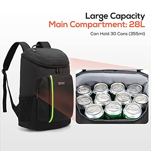 TOURIT Cooler Backpack 30 Cans Lightweight Insulated Backpack Cooler Leak-Proof - The Beer Connoisseur® Store