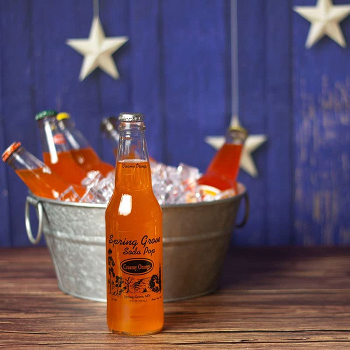 Ultimate Craft Soda Beverage Samplers - Mix Variety Case - Gourmet Sodas from All Around the Country - Choose Your Flavor - 12oz (Orange Soda - 12 Pack) - The Beer Connoisseur® Store