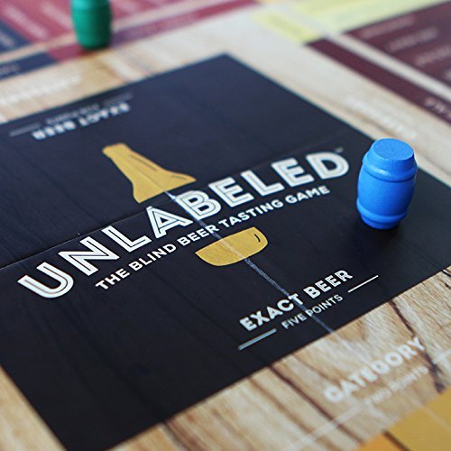 Unlabeled - The Blind Beer Tasting Board Game: Put Your Taste Buds to The Test and Play at Home or at The bar! - The Beer Connoisseur® Store