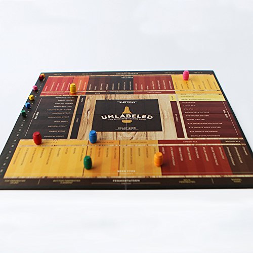 Unlabeled - The Blind Beer Tasting Board Game: Put Your Taste Buds to The Test and Play at Home or at The bar! - The Beer Connoisseur® Store