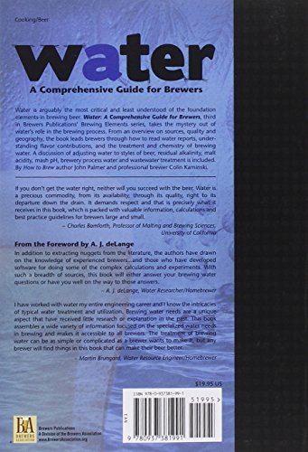 Water: A Comprehensive Guide for Brewers (Brewing Elements) - The Beer Connoisseur® Store