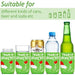 Whaline 12Pcs Christmas Can Sleeves Red Green Merry Christmas Can Covers 12 oz Reusable Xmas Character Neoprene Thermocoolers for Beverages Cans Bottles Xmas Winter Party Favors Decor - The Beer Connoisseur® Store