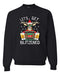Wild Bobby Lets Get Blitzened Deer With Beer Christmas Unisex Crewneck Graphic Sweatshirt, Black, Medium - The Beer Connoisseur® Store