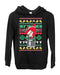 Wild Bobby Santa Keg Stand Beer Drinking Drunk Ugly Christmas Sweater Premium Graphic Hoodie Sweatshirt, Black, Medium - The Beer Connoisseur® Store