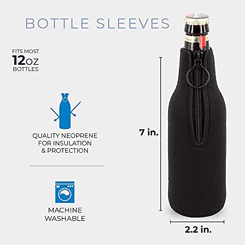 XIAOXING 2Pack The Nightmare Before Christmas Jack Skellington Can & Bottle Holder Insulator Beverage Cooler (for Jack) - The Beer Connoisseur® Store