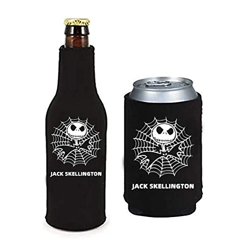 XIAOXING 2Pack The Nightmare Before Christmas Jack Skellington Can & Bottle Holder Insulator Beverage Cooler (for Jack) - The Beer Connoisseur® Store