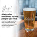 Yay Personalized Gifts Custom Name 16 oz Pint Glasses - Beer Glasses, Drinking Glasses, Pint Beer Glasses, Personalized Glass, Customized Pint Glasses, Custom Beer Glass, Custom Glassware & Drinkware - The Beer Connoisseur® Store