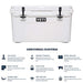 YETI Tundra 45 Cooler, White - The Beer Connoisseur® Store
