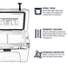 YETI Tundra 45 Cooler, White - The Beer Connoisseur® Store